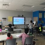 Kids about her Life Below Water Site